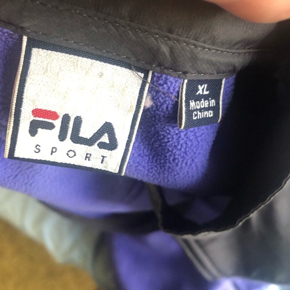 Fila Fleece Zip Up Jacket SOFT - Picture 6 of 9